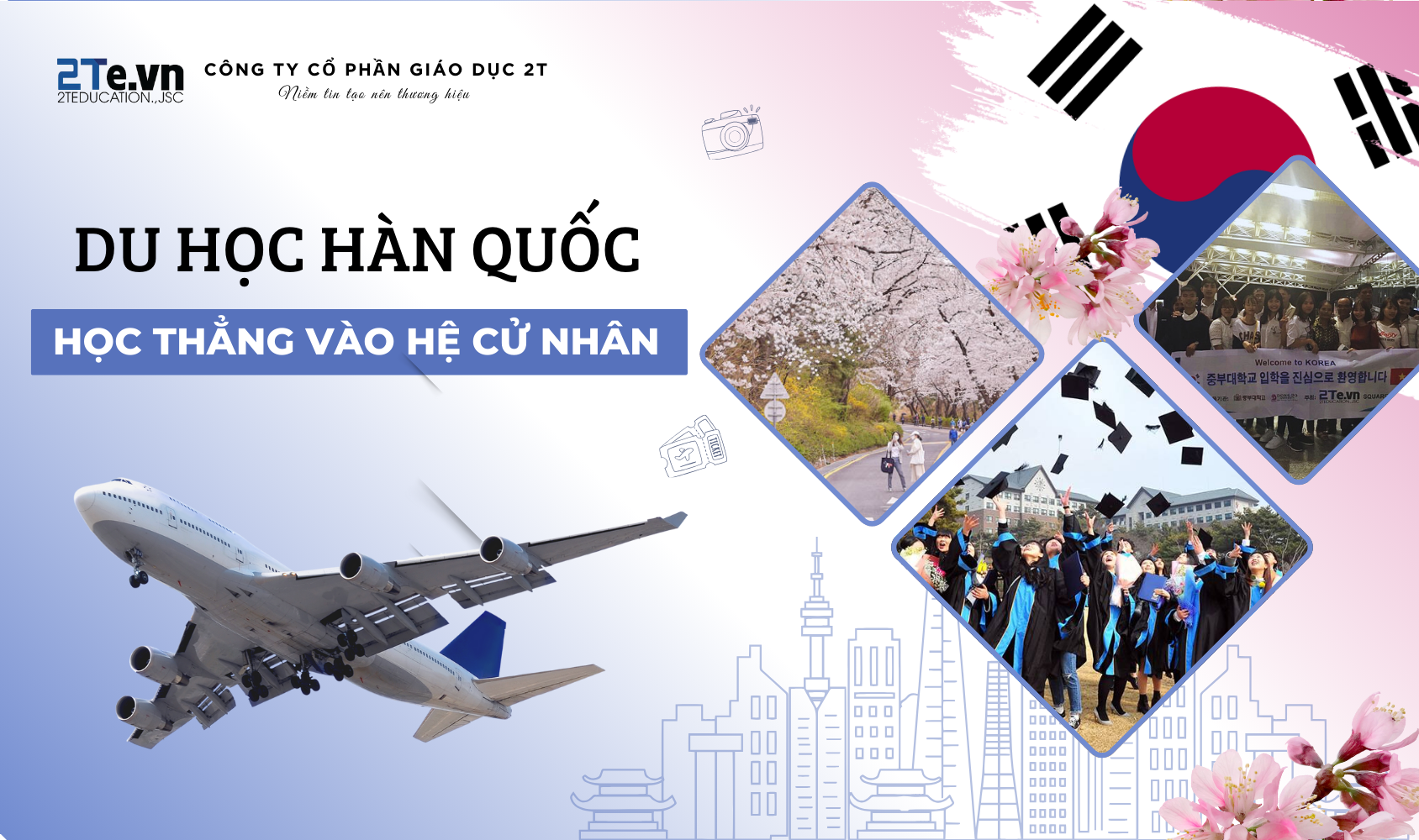 Du học Hàn Quốc học thẳng vào hệ Cử nhân