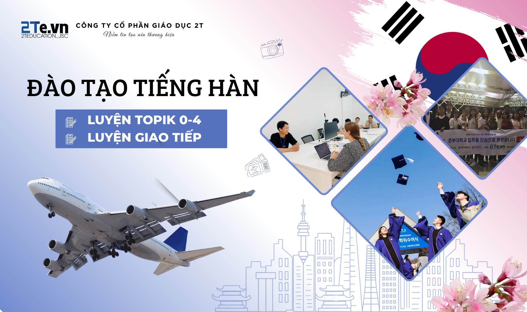 Khóa đào tạo tiếng Hàn tại 2T